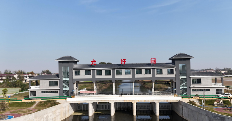 尤圩閘——靈璧縣病險水閘除險加固工程施工